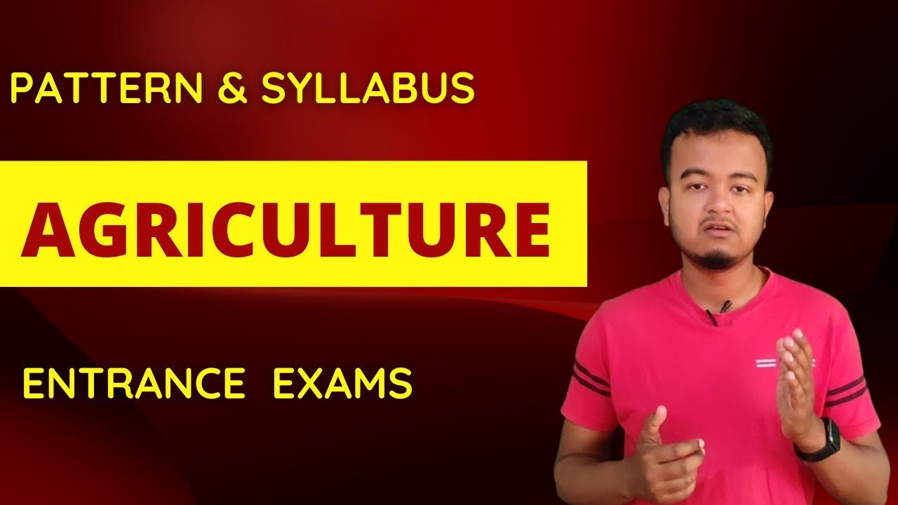 Career Talks : Assam Agricultural University Entrance || Syllabus and exam pattern