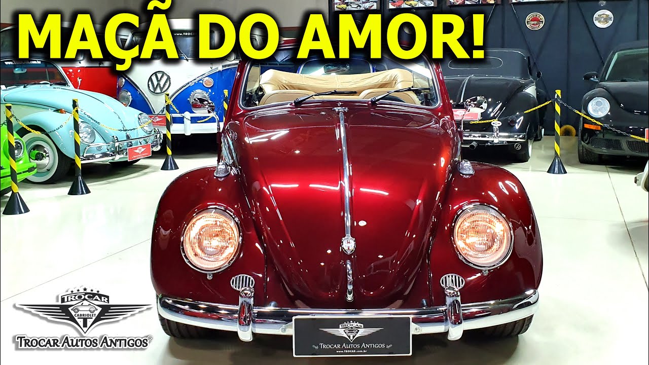MAÇÃ DO AMOR | Fusca 1964 conversível APAIXONANTE! | Videoclipe completo! PROCESSO DE RESTAURAÇÃO