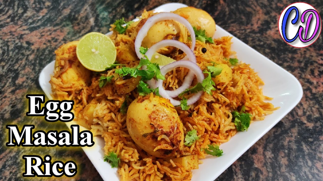 अंडा पुलाव रेसिपी | Egg Pulao - Simple & Easy | Anda Pulao | Egg Masala Rice | Egg Biryani-Dilasha