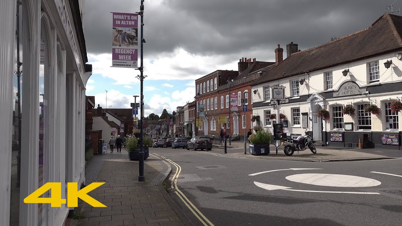 Alton Walk: Town Centre【4K】