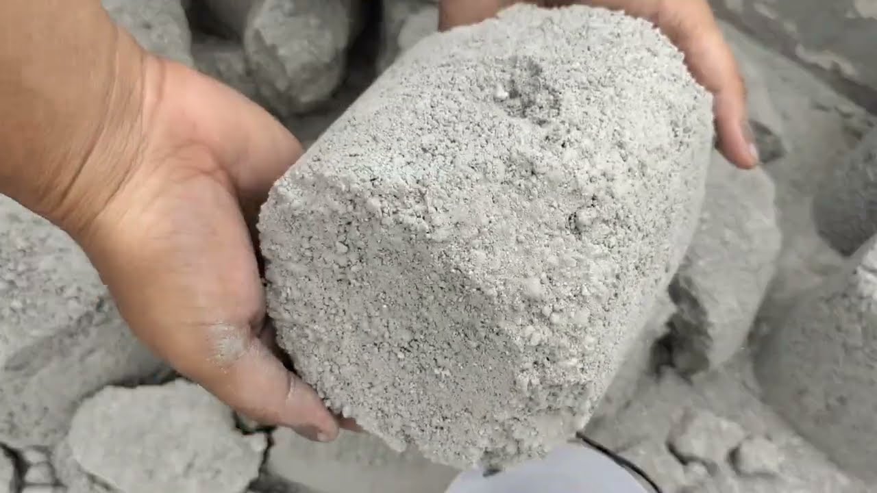 Extra Gritty/ Softness overload☺️/ Gritty pure cement full dry floor crumbling