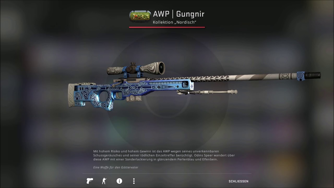 [CSGO] 10% AWP | Gungnir Trade-Up