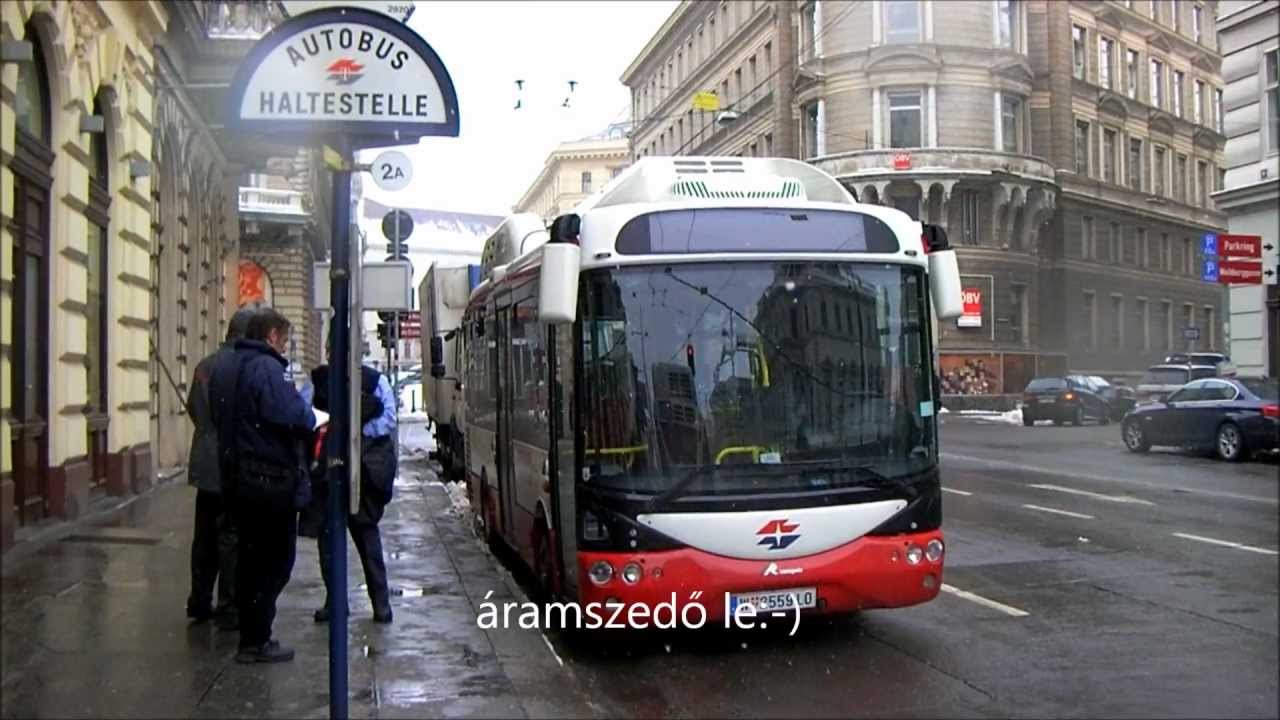 Electricitybus in Wien - Electric buses in Vienna - Elektromos busz B&eacute;csben