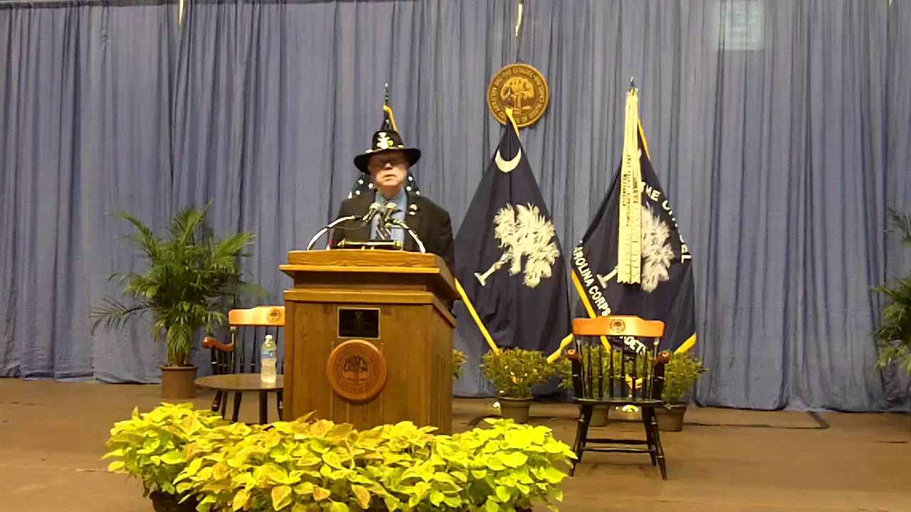 Medal of Honor recipient Bruce Crandall visits The Citadel