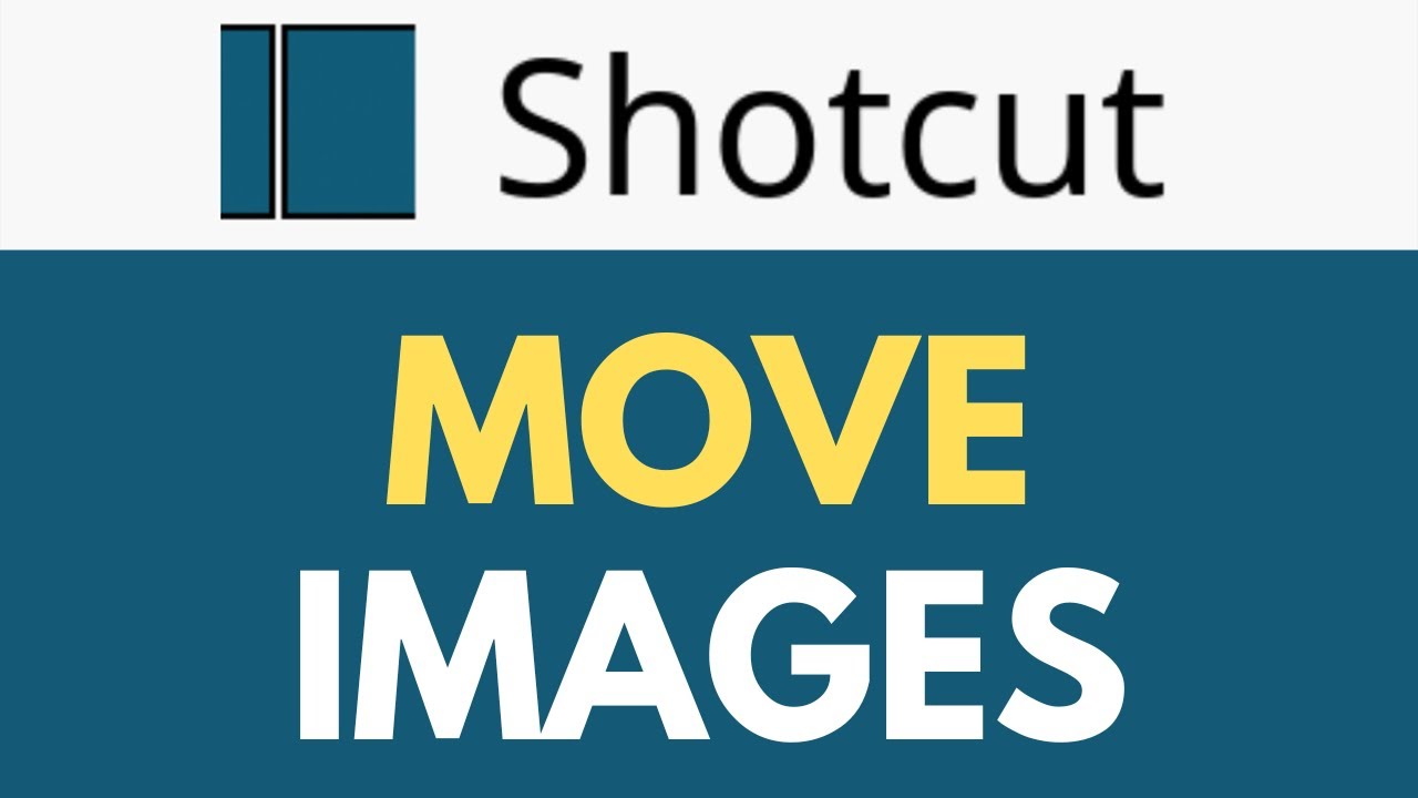 Как перемещать изображения в Shotcut | Анимация движения изображений с помощью ключевых кадров | ...