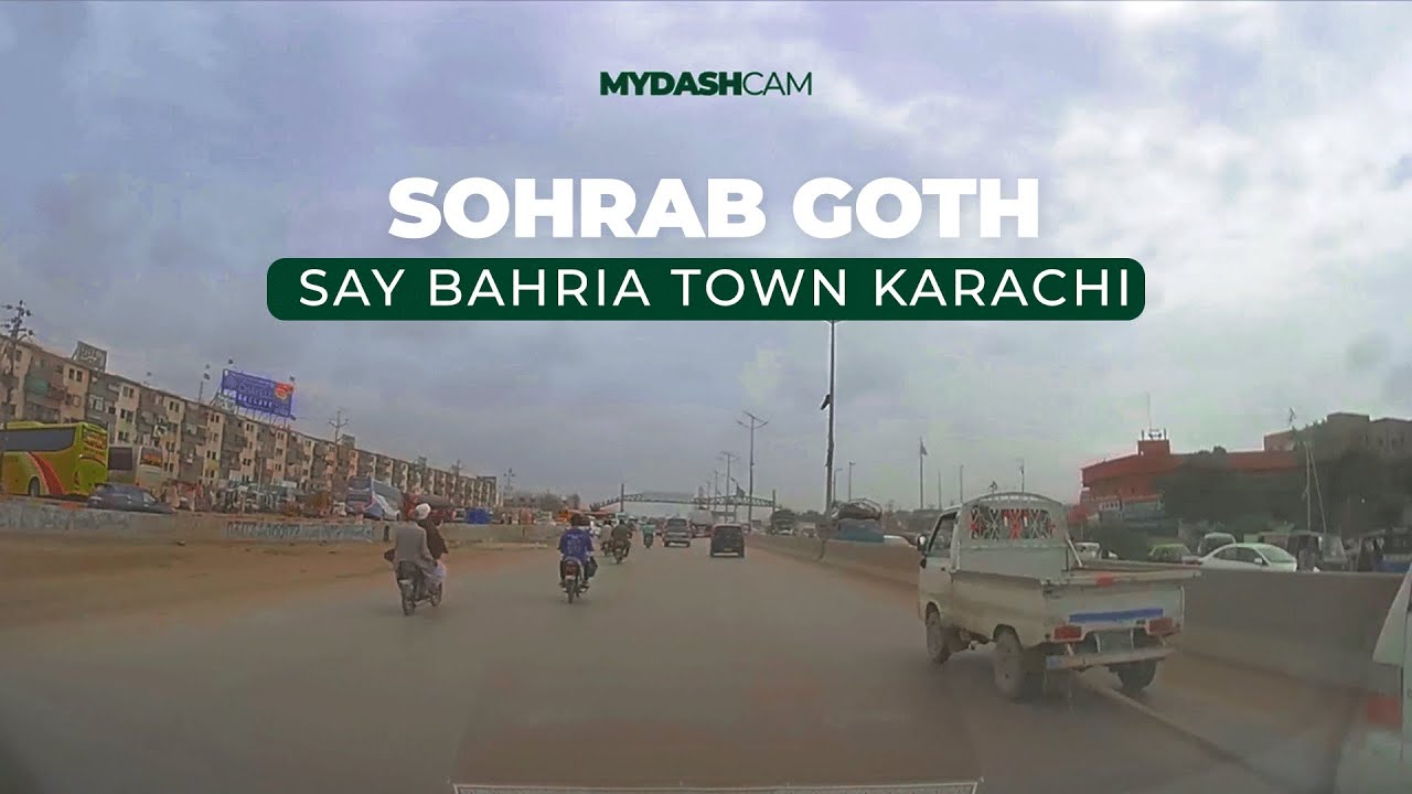 Sohrab Goth to Bahria Town Karachi