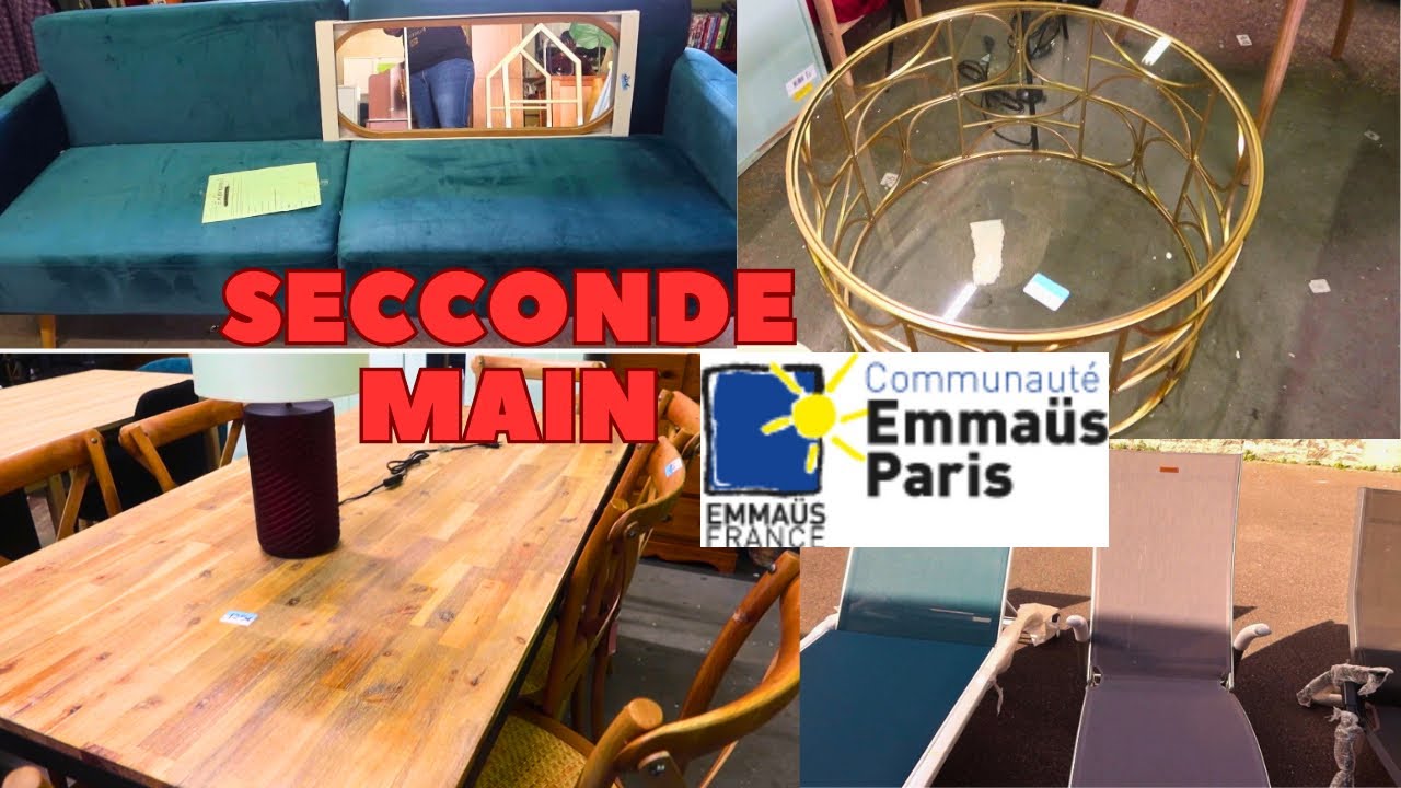 je vous emmène chez emmaüs#emmaus #secondemain #haulsecondemain