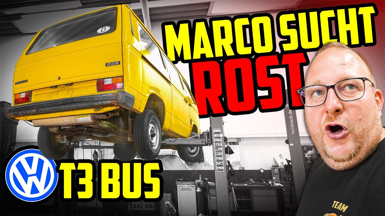 Dem ROST auf der SPUR! - VW T3 Bus - Können wir ihn retten?