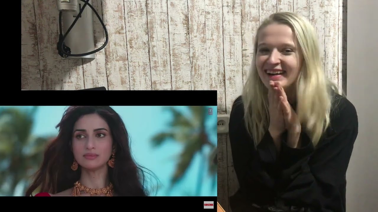 Reaction to Rim Jhim Hindi song by Ukrainian girl. Ami Mishra and Jubin Nautiyal Indian music video