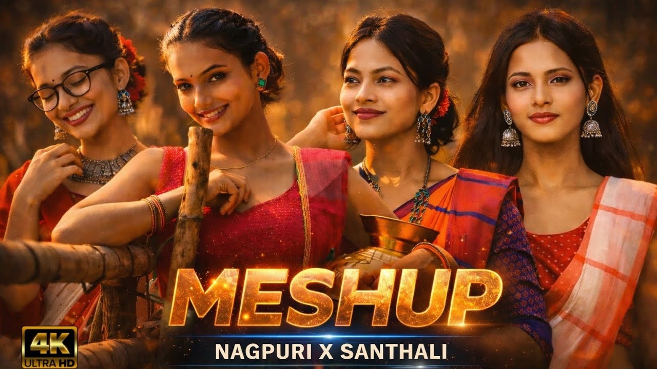 NAGPURI X SANTHALI New Mashup | brajilean fonk # santhali