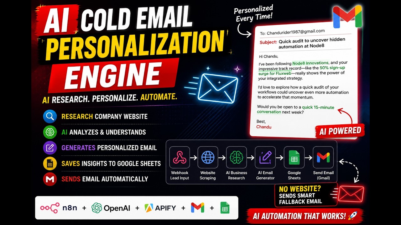 AI Cold Email Personalization Engine