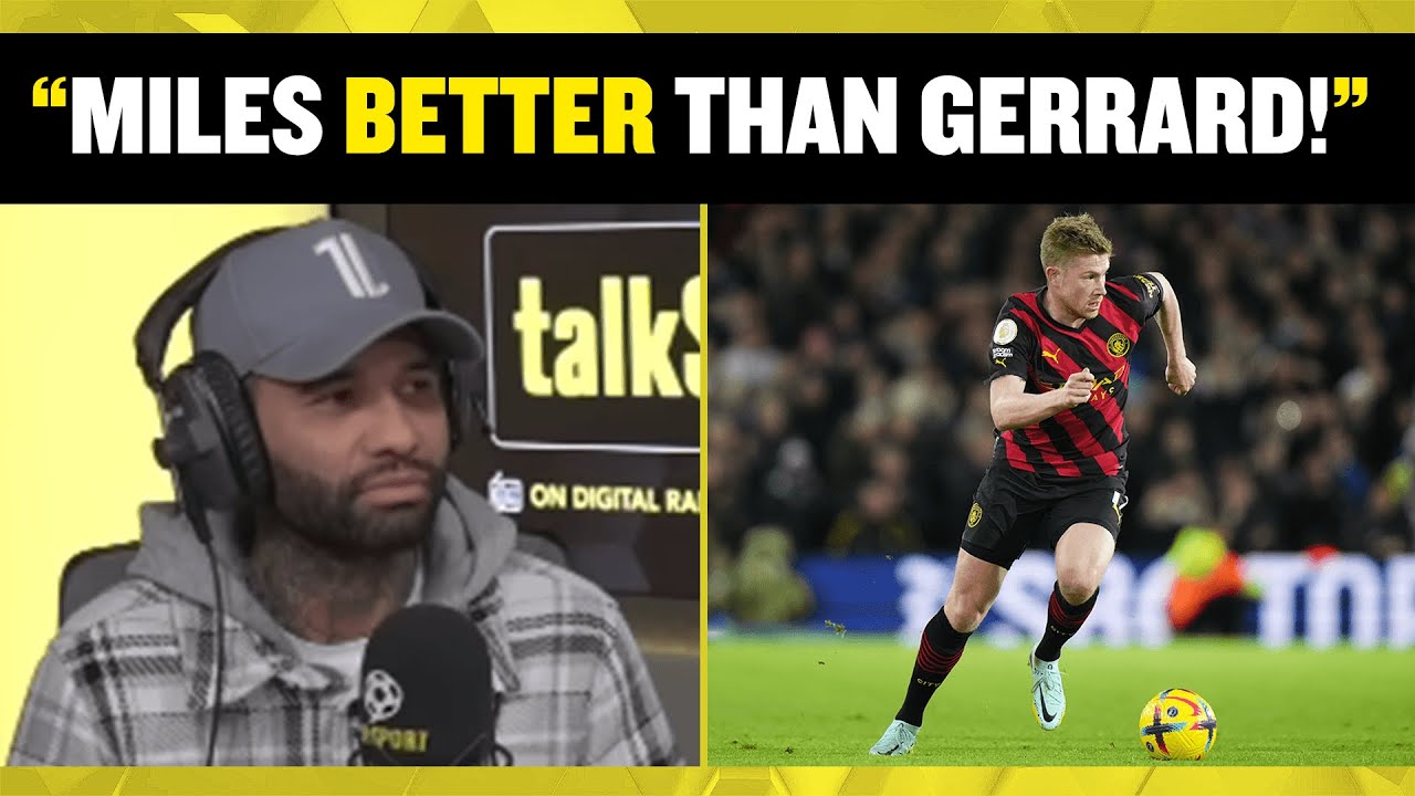 😲 This Liverpool fan says De Bruyne is MILES BETTER than what Steven Gerrard was!