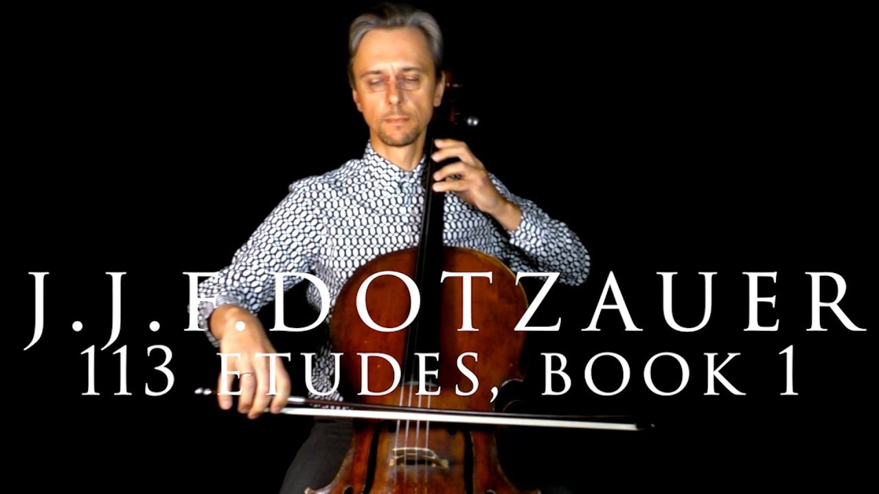 Dotzauer Cello Etude no.1 Book 1 | Cello Exercises for Beginners