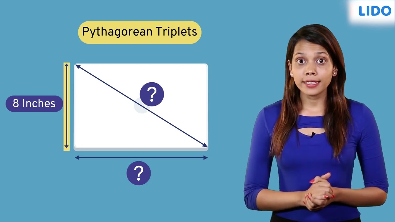 Pythagorean Triplet | Squares and Square roots | Class 8 Maths ICSE