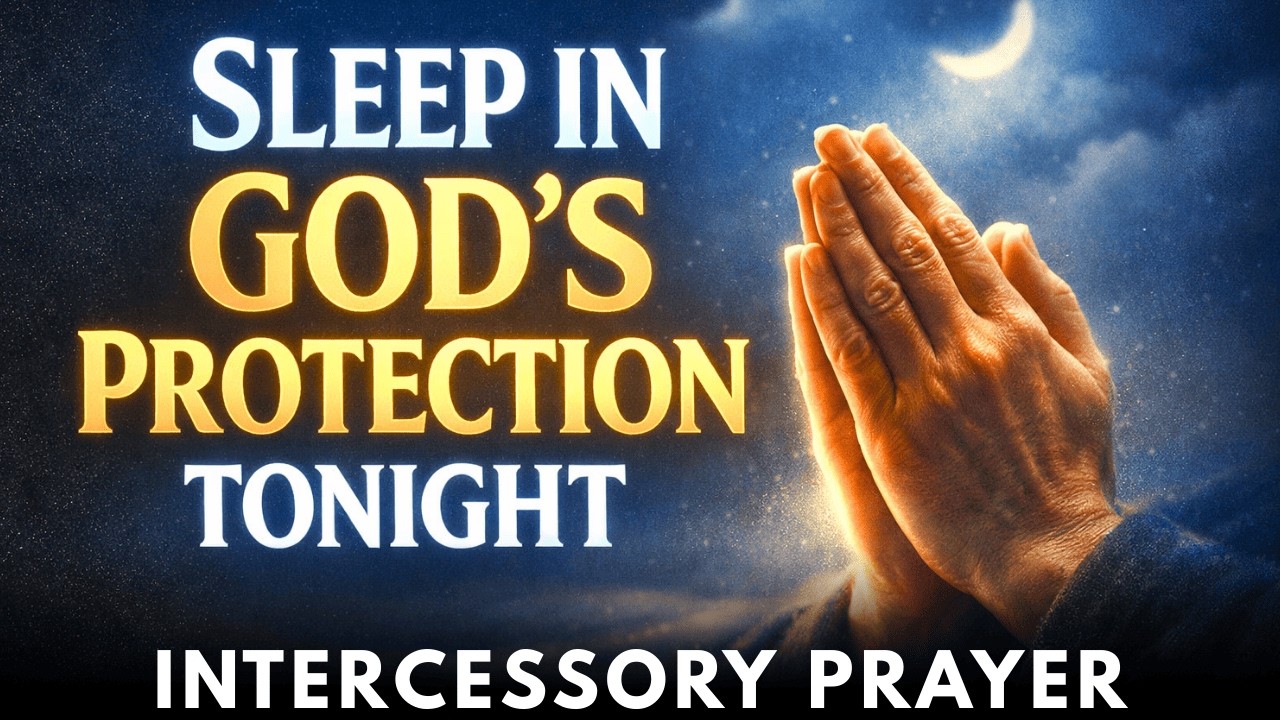 SLEEP IN GOD’S PROTECTION TONIGHT | Powerful Night Prayer for Peaceful Sleep (NIGHT PRAYERS)