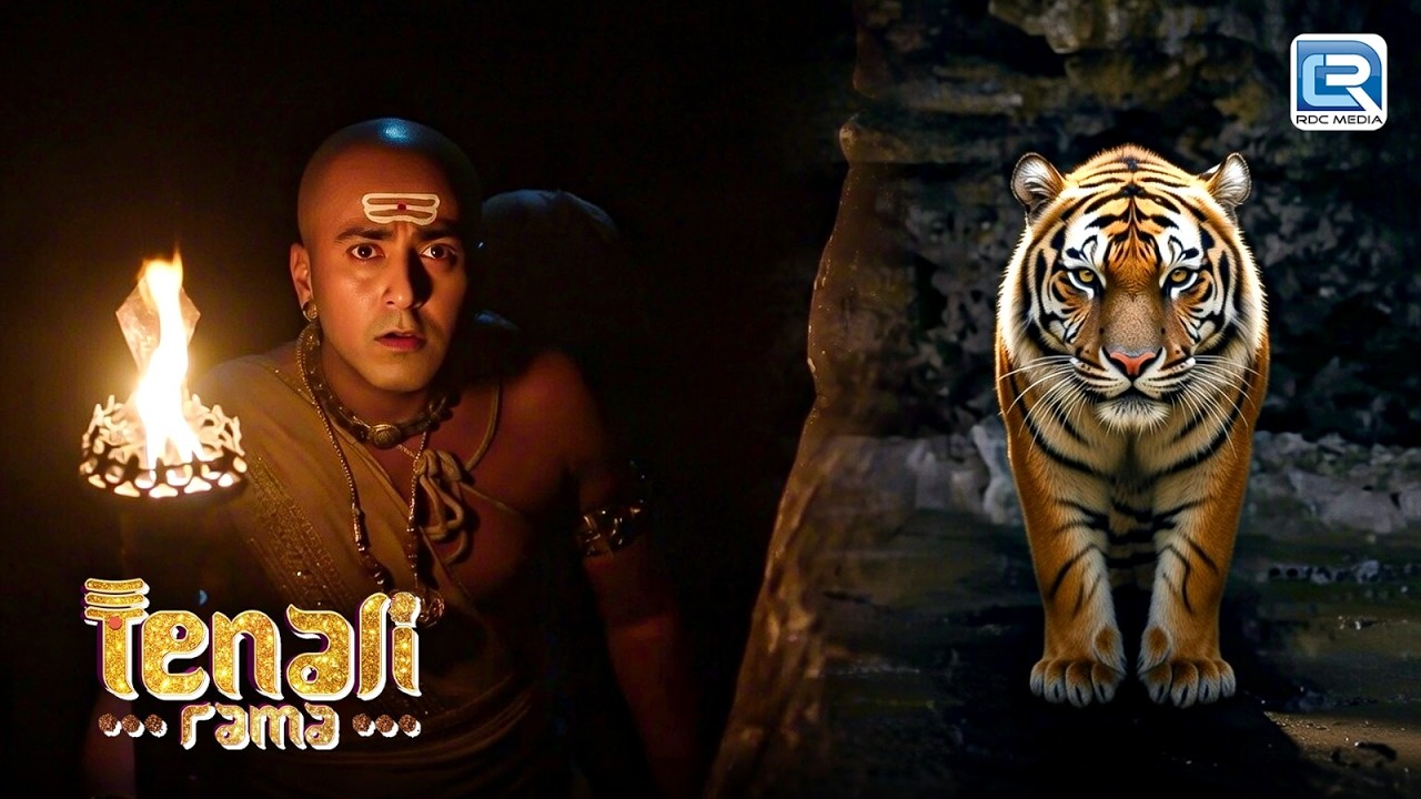 Tenali Rama का सामना भूखे शेर से क्या शेर उसे भक्ष देगा ? | Tenali Rama | New Full Episode 205