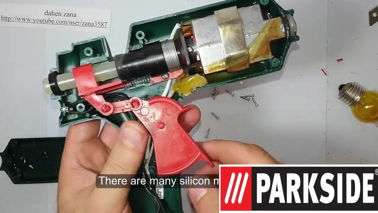 Hot glue gun repairing _ parkside PHP 500 B2  _ PART 1 - (video 19)