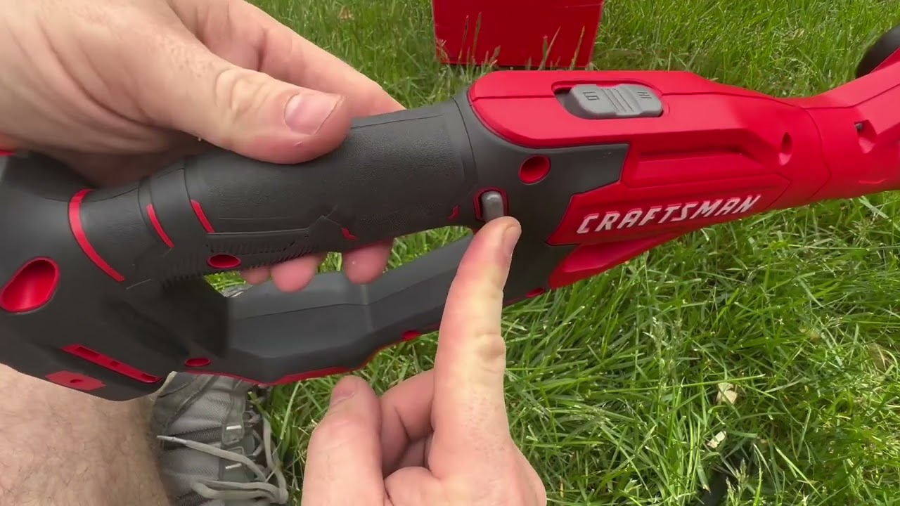 CRAFTSMAN V20 WEEDWACKER Cordless String Trimmer Review