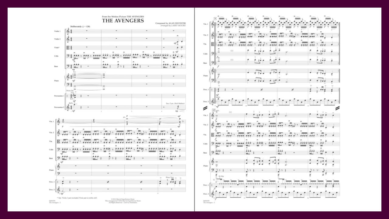 The Avengers (Main Theme) by Alan Silvestri | Arr. Larry Moore