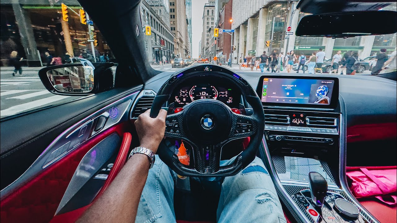 Терроризируя улицы Торонто в гонках BMW M8