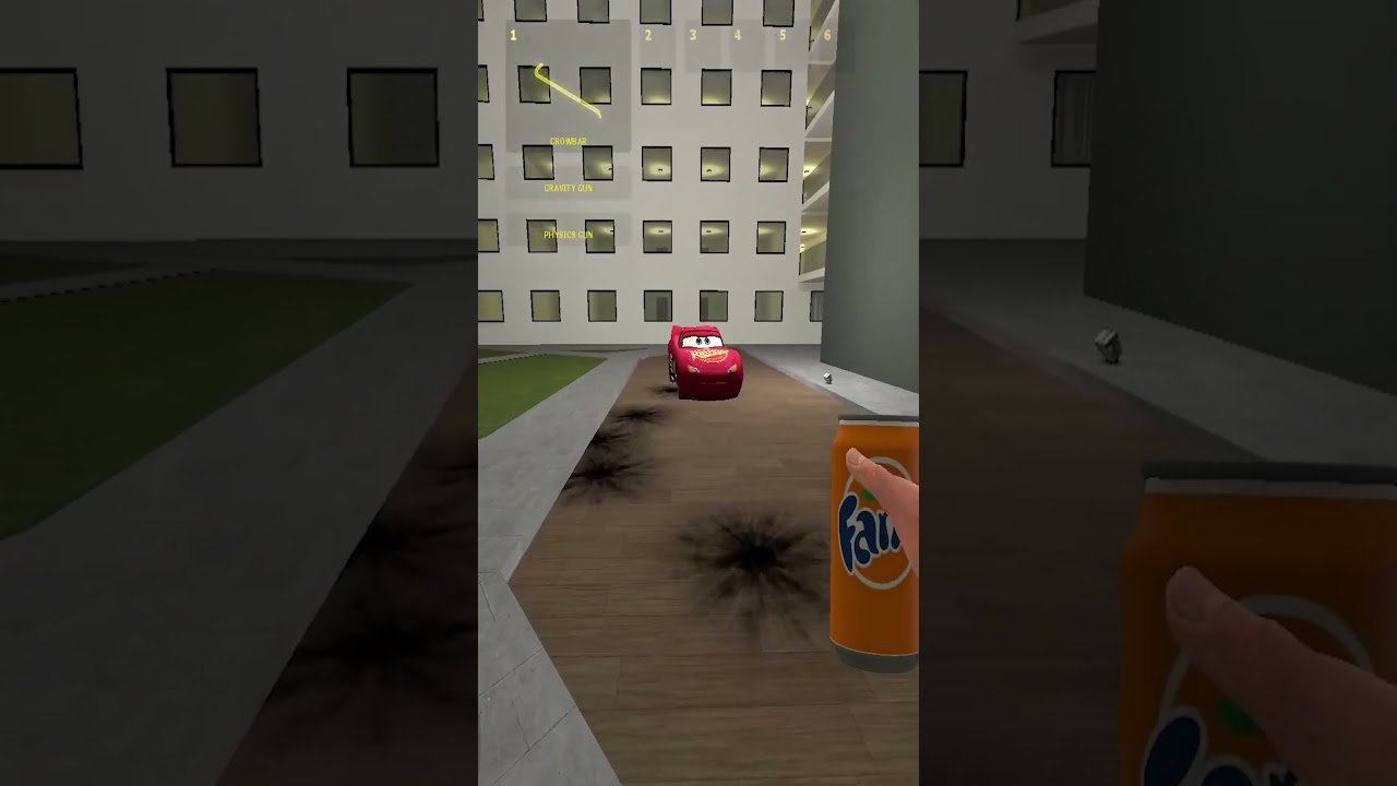 Mcqueen Cars and McPolice Nextbots Gmod #garrysmod #gmod