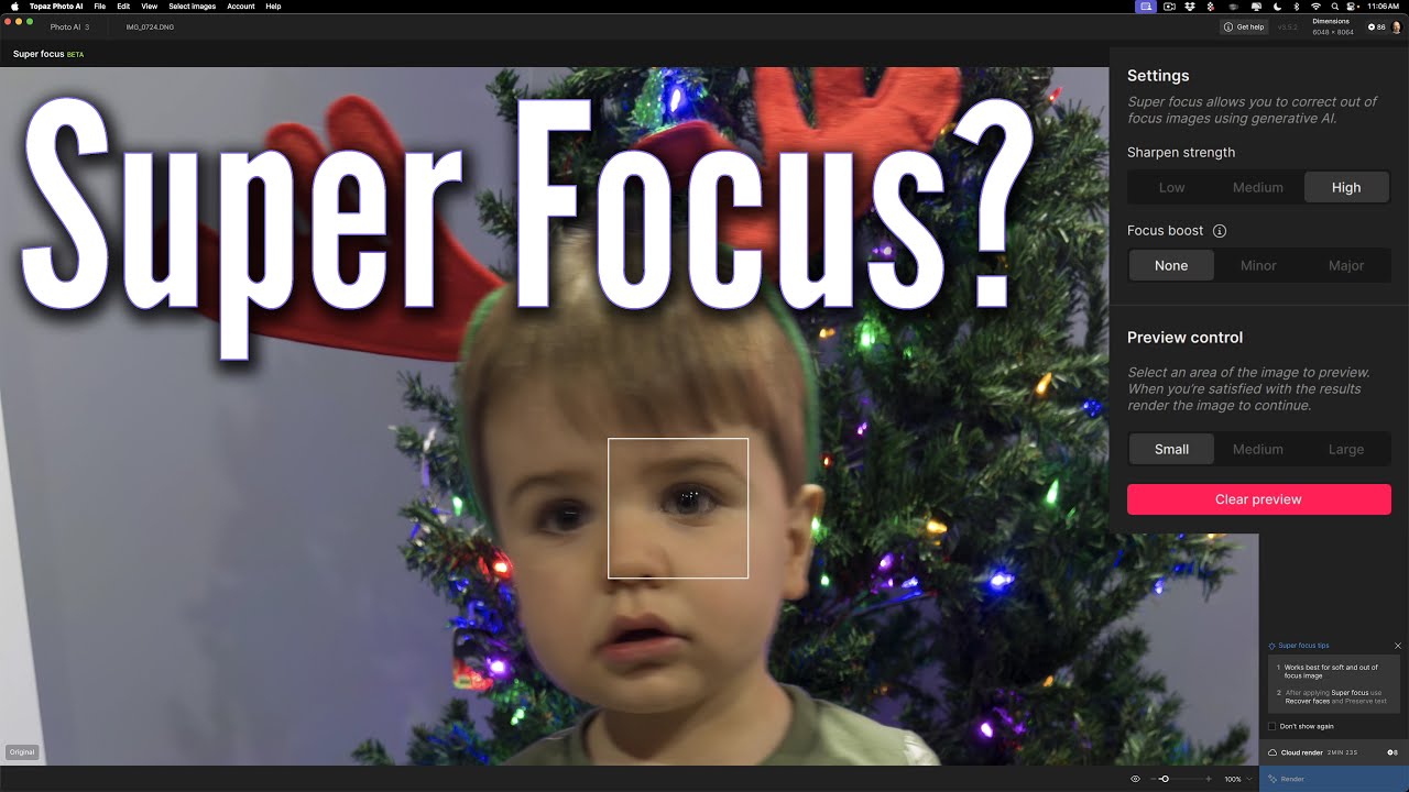 Is SUPER FOCUS in Photo AI ANY GOOD?