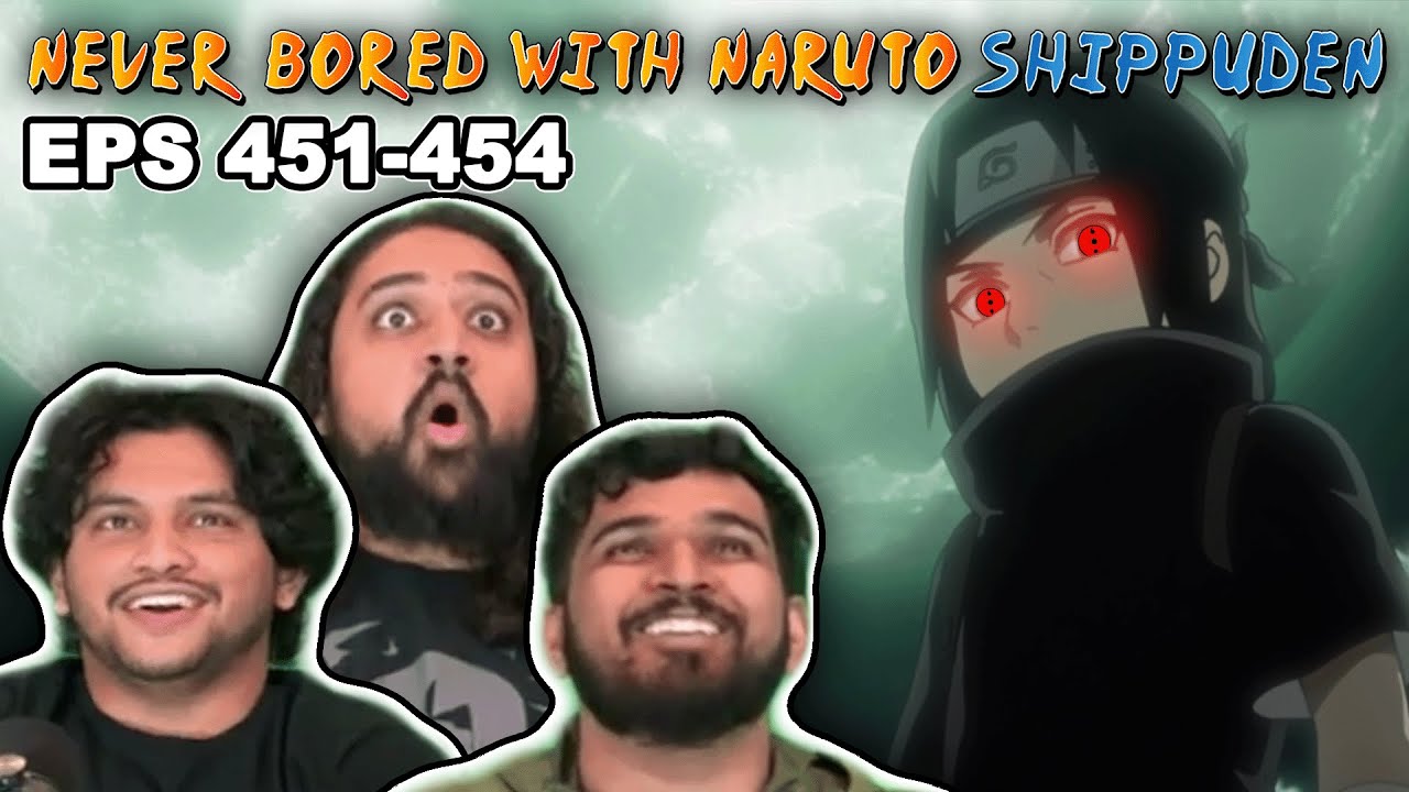 ITACHI & SHISUI VS ANBU! Naruto Shippuden REACTION! (451-454)