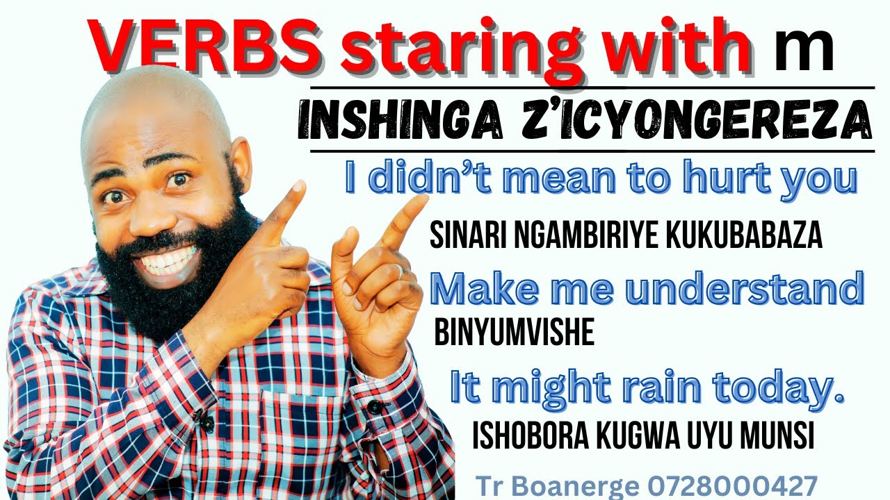 L246: Inshinga z'icyongereza Zitangizwa na M II Iga Gukoresha Inshinga Uvuga Icyongereza