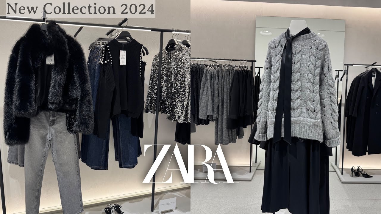 ZARA NEW WOMEN’S💞WINTER COLLECTION DECEMBER 2024 / ZARA HAUL 2024🎋