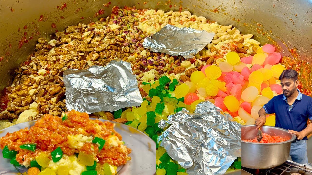 Gajar Ka Halwa Recipe Halwai Style_ 12 Kg Halwai Style Gajar Ka Halwa By | Chef Zia