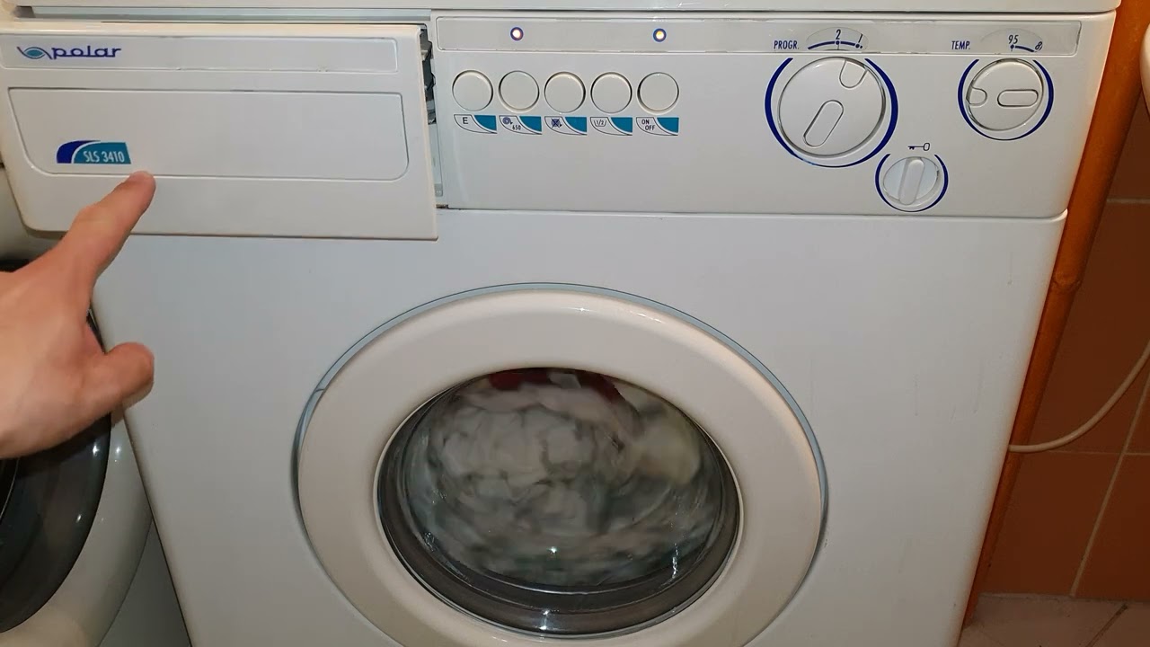 Polar SLS 3410 - Bawełna 95° z pr. wstępnym