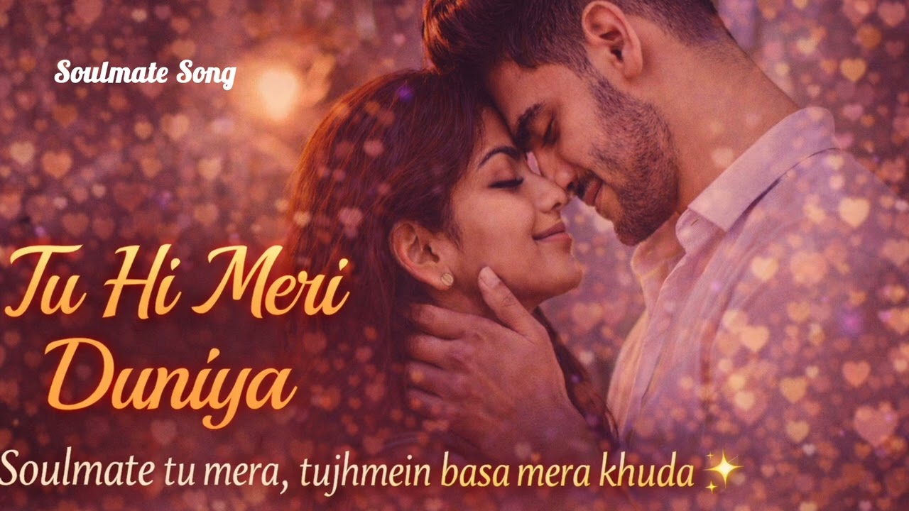 Tu Hi Meri Duniya 💞 | Romantic Soulmate Love Song | Heart Touching Hindi Song