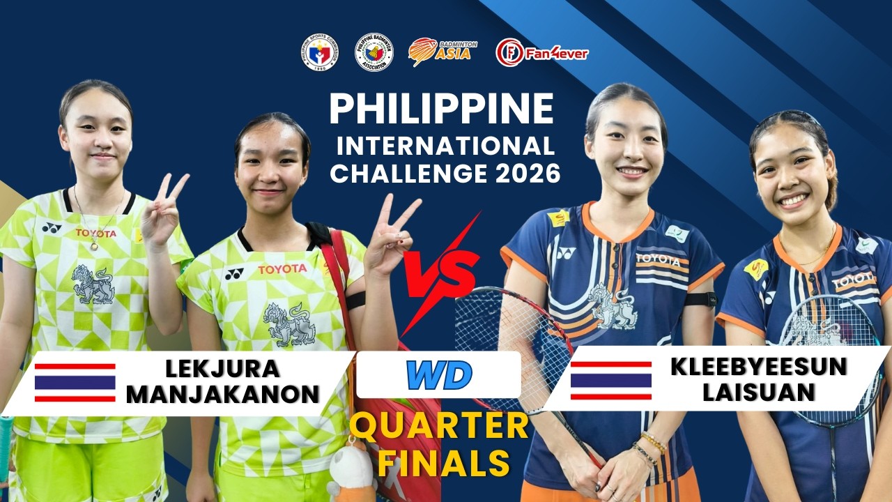 QF | WD | Sunisa Lekjura & Patamon MANJAKANON vs Tidapron KLEEBYEESUN & Nattamon LAISUAN