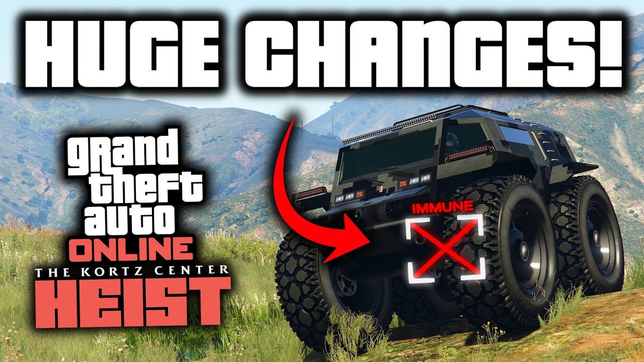 HUGE Changes in The GTA Online Kortz Center Heist DLC! (Zhaba BUFFED, Man Trap Bug Fix, and More!)