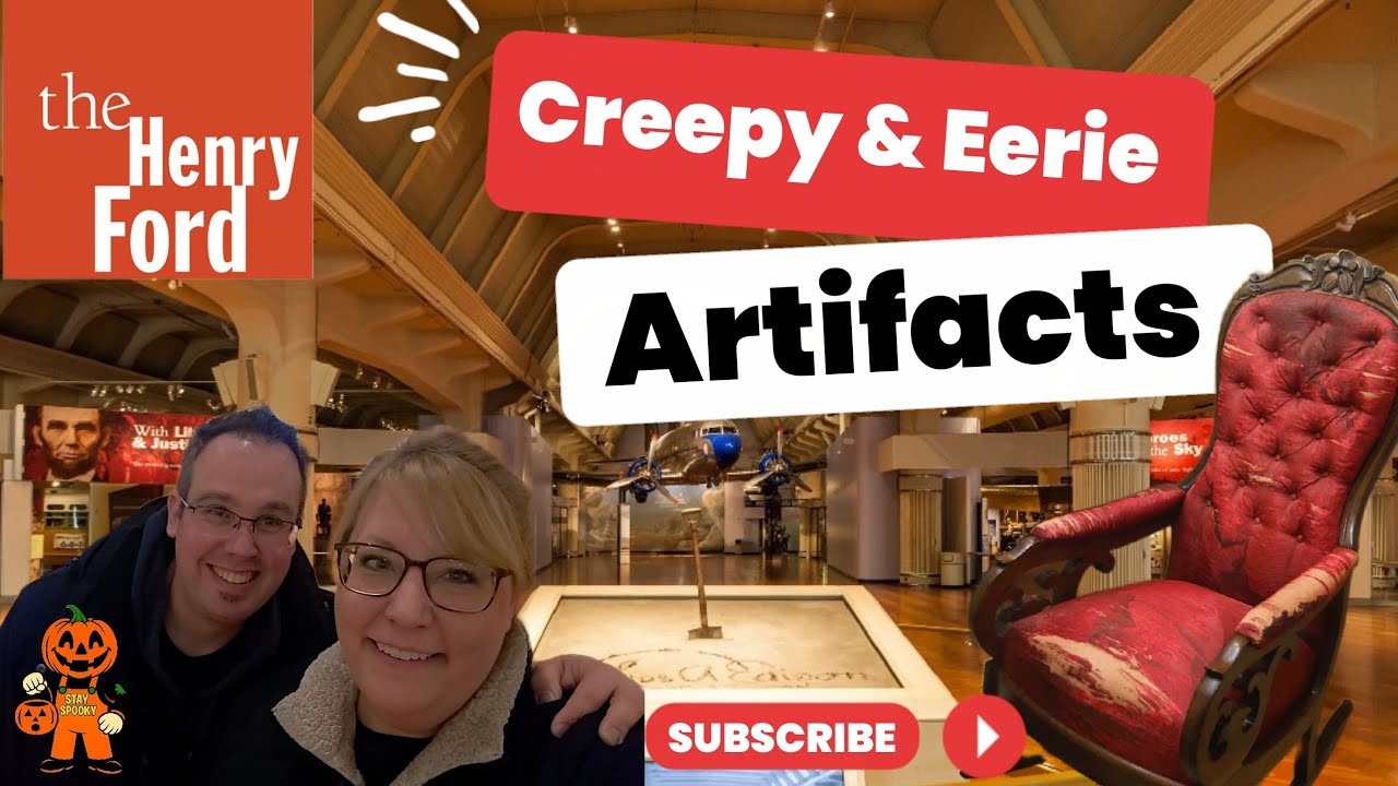 Жуткие и пугающие артефакты Мичигана | День в музее Генри Форда в Дирборне, штат Мичиган 🎃