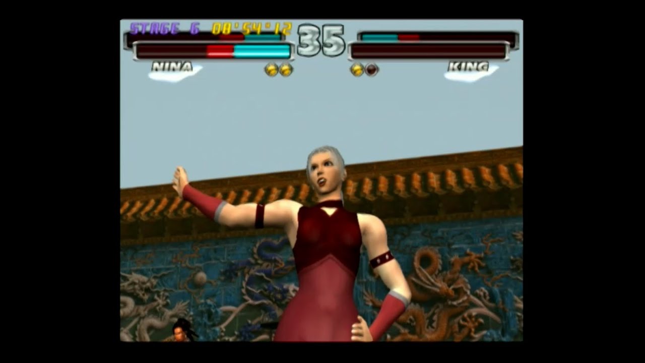 Tekken Tag Tournament PS2 - Arcade Mode with Eddy & Nina