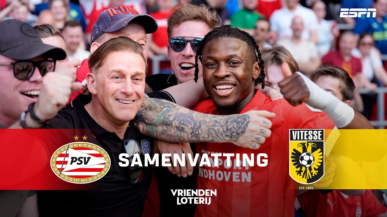 ☔️⚽️ DOELPUNTENREGEN voor PSV tegen HEKKENSLUITER Vitesse 😓 | Samenvatting PSV - Vitesse