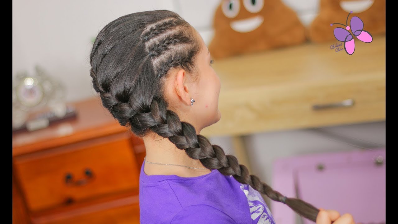 Como Hacer Peinado con Trenzas Francesas