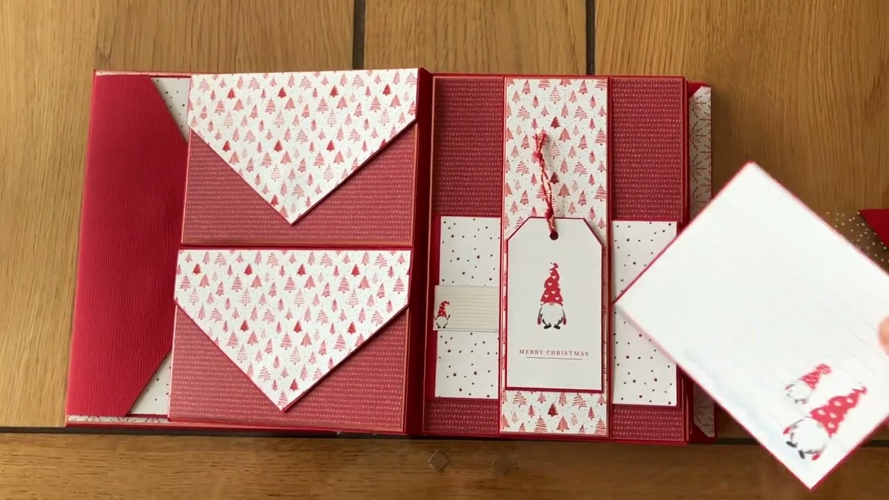 Album Noël en rouge et blanc 🎄