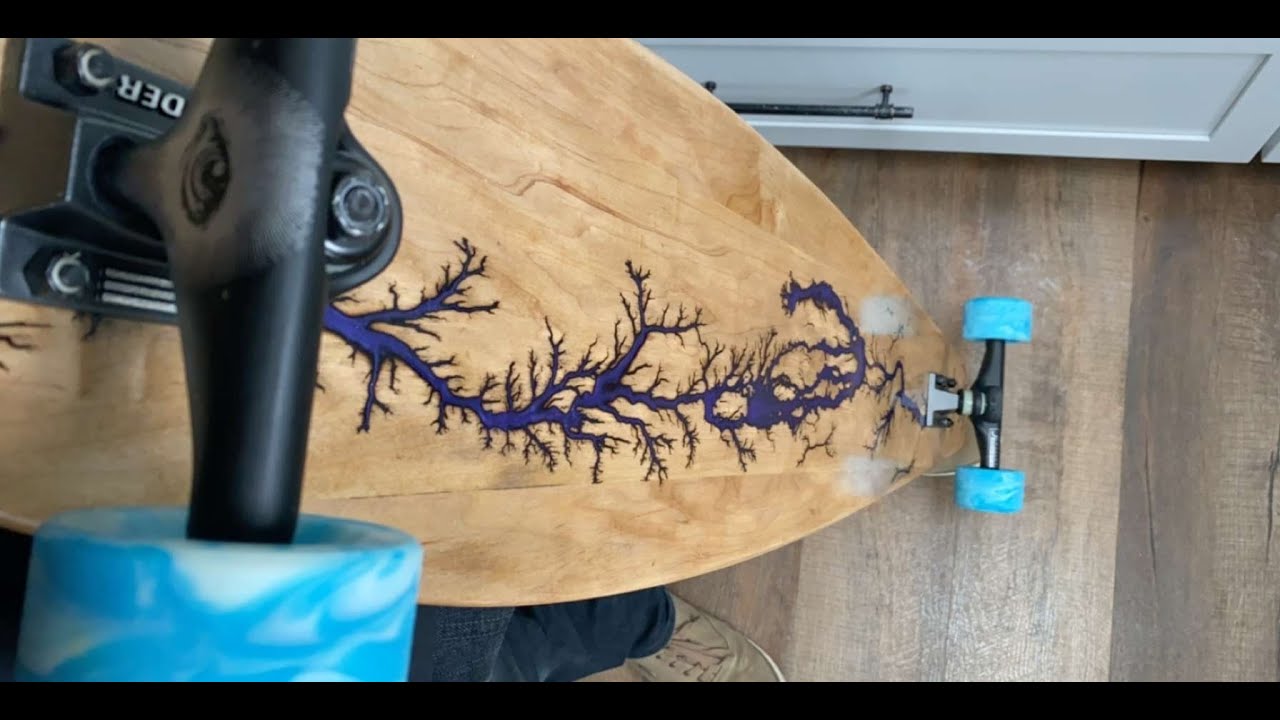 DIY EPOXY PINTAIL LONGBOARD (ONE OF A KIND)