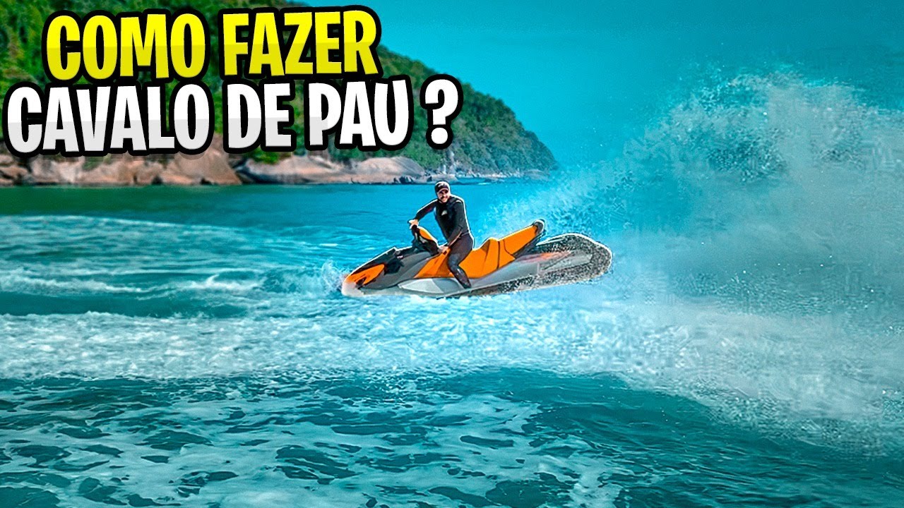 Como fazer CAVALO DE PAU COM SEU JET SKI?