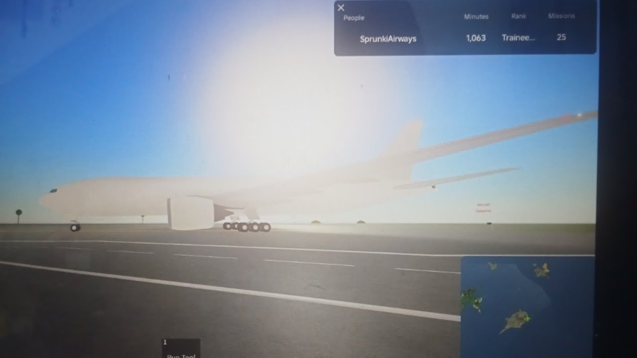 MK Airlines Flight 1602 overload takeoff crash (PTFS animation)