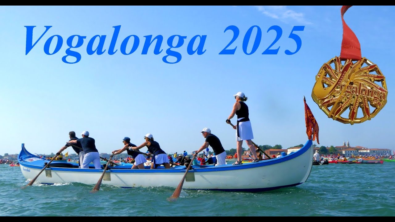 Vogalonga 2025 Die komplette Runde aus der Sicht des Steuermanns. Vogalonga from the cox perspective