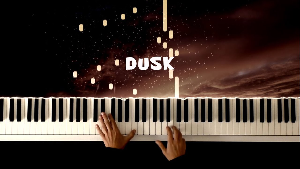 Dusk Justus R&uuml;menapp Piano Cover Piano Tutorial Instrumental
