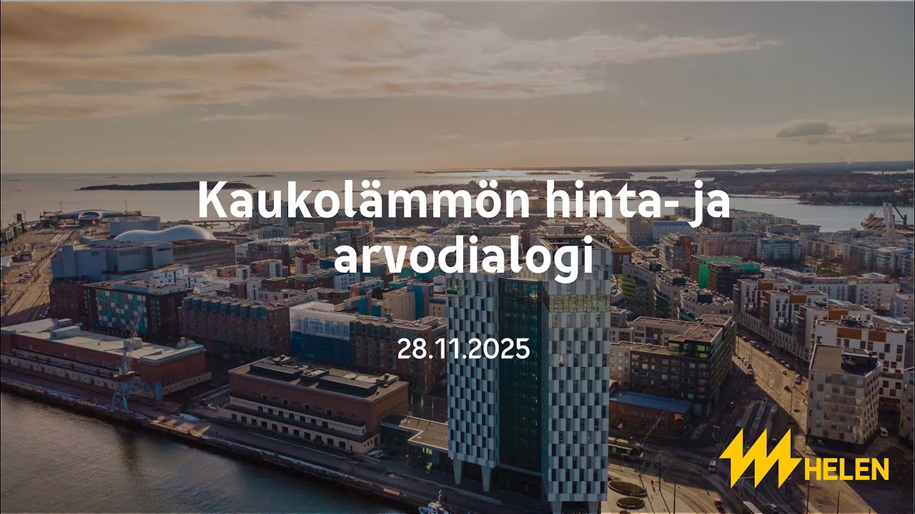 Kaukolämmön hinta- ja arvodialogin webinaaritallenne