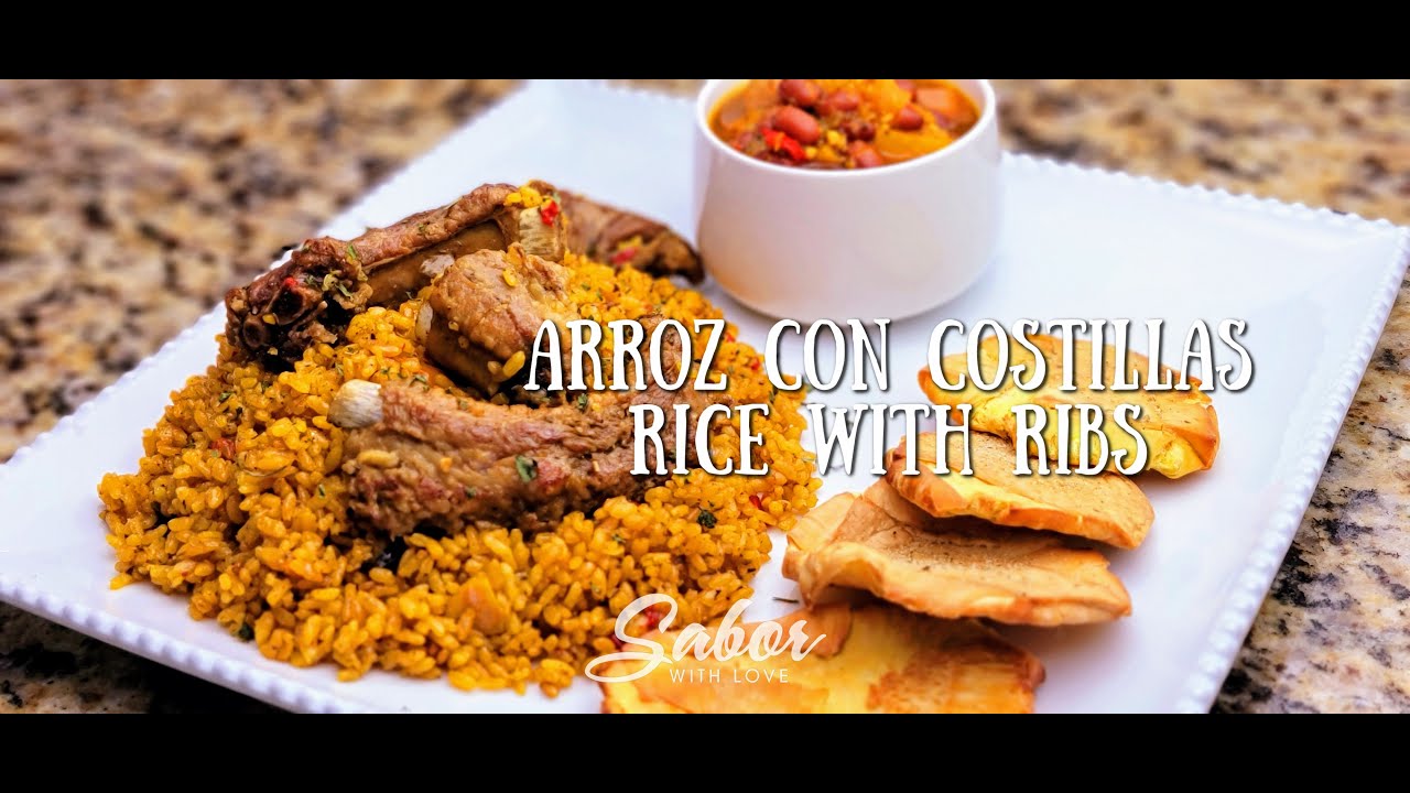 ARROZ CON COSTILLAS RIQUISIMO! DELICIOUS RICE WITH RIBS!