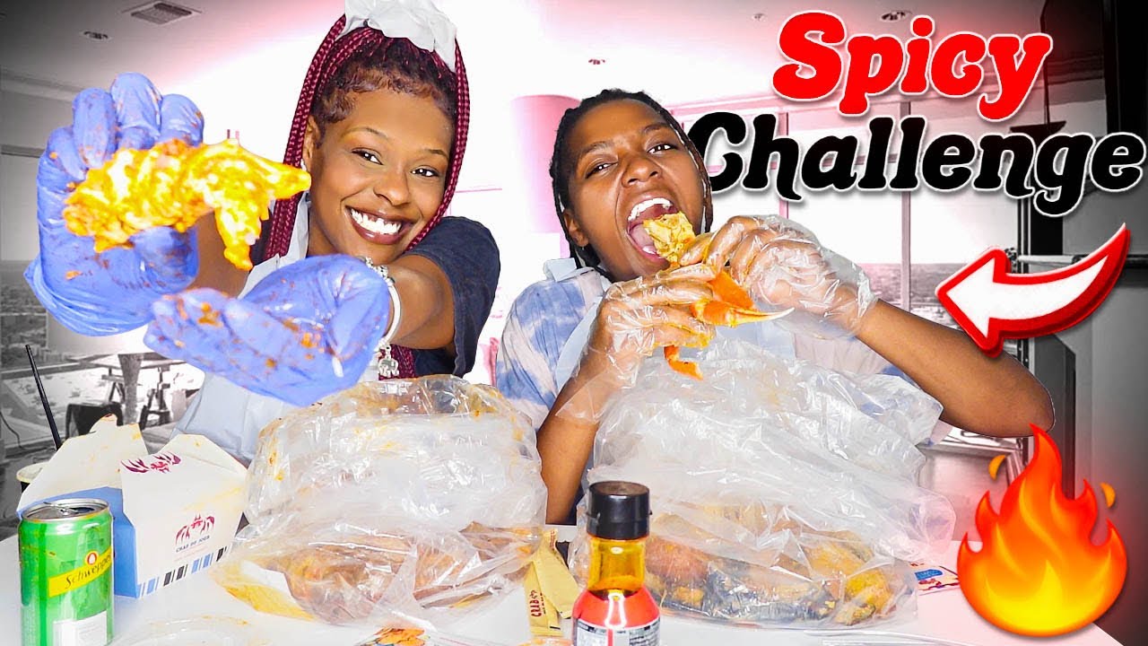 2x Spicy Seafood Boil Challenge || 5 Seconds to Answer or EAT| Mukbang