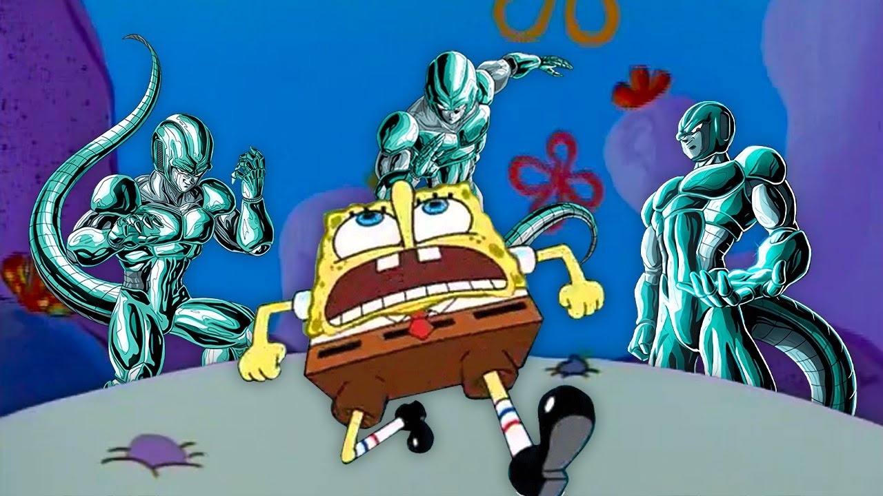 LR Metal Cooler visits Bikini Bottom