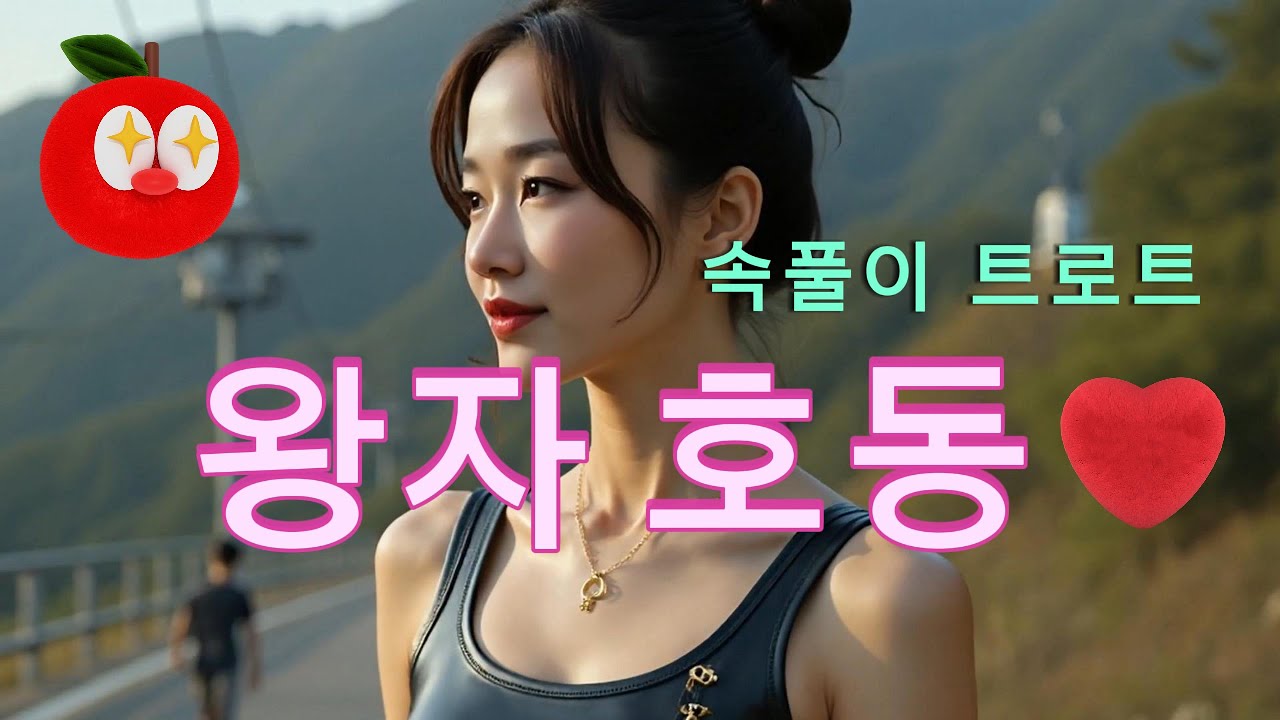 [왕자 호동] 속풀이 트로트. 신나는 트로트. AI. ktrot