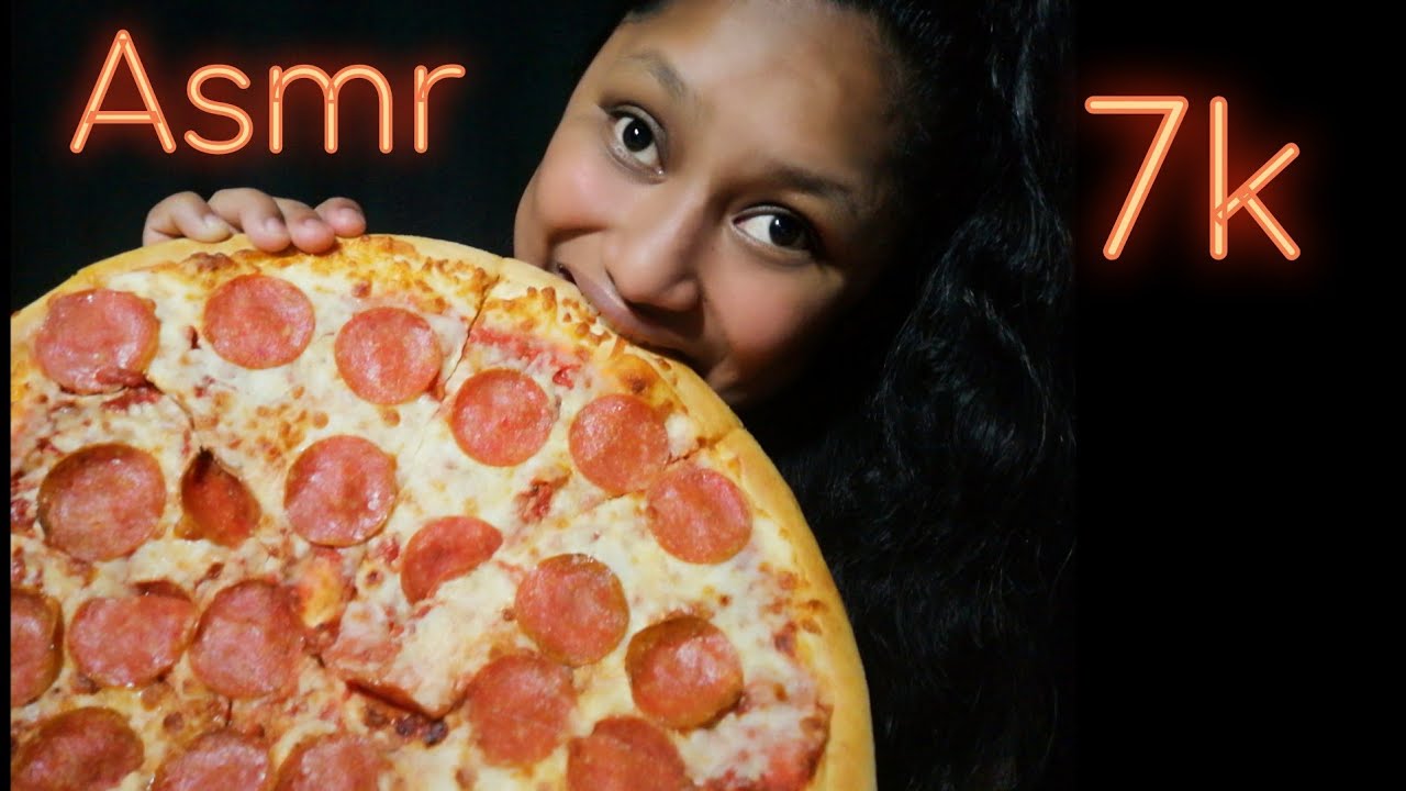 ASMR: COMIENDO PIZZA🍕
